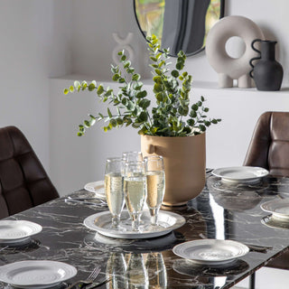 Davidson Dining Table Black Effect