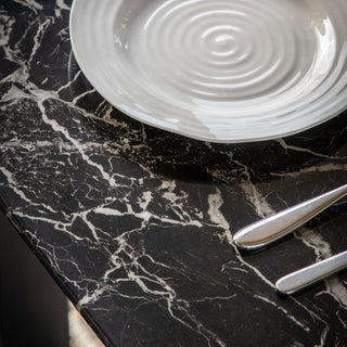 Davidson Dining Table Black Effect
