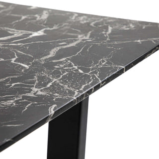 Davidson Dining Table Black Effect