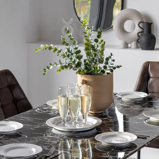 Davidson Dining Table Black Effect