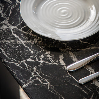 Davidson Dining Table Black Effect