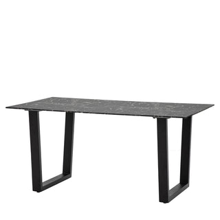 Davidson Dining Table Black Effect