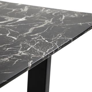 Davidson Dining Table Black Effect