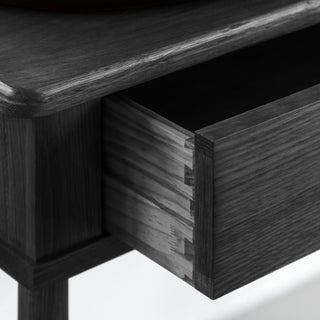 Wycombe Dressing Table with Drawer Black - KC at HOME