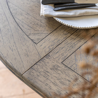 Rustique Round Extending Dining Table