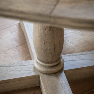 Rustique Round Extending Dining Table