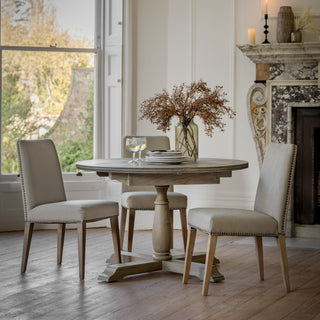 Rustique Round Extending Dining Table