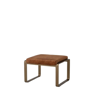 Fabien Footstool Ochre - KC at HOME