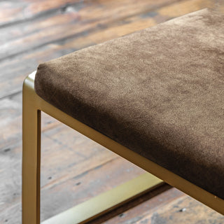 Fabien Footstool Mineral - KC at HOME
