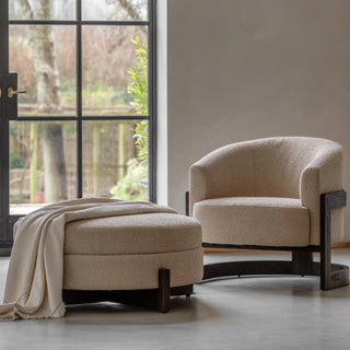 Cercola Footstool - KC At Home
