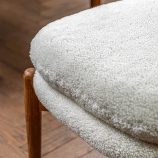 Datsun Footstool Sheepskin - KC at HOME