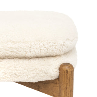 Datsun Footstool Sheepskin - KC at HOME