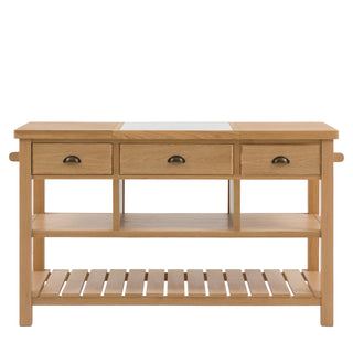 Eton Kitchen Island Natural