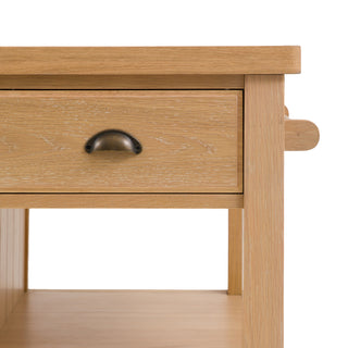 Eton Kitchen Island Natural