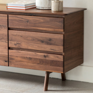 Madrid 2 Door 3 Drawer Sideboard Walnut