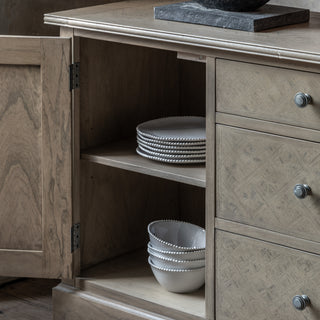 Rustique 2 Door 3 Drawer Sideboard