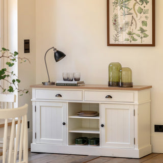 Eton 2 Door 2 Drawer Sideboard White