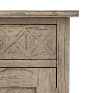 Rustique 2 Door 1 Drawer Sideboard