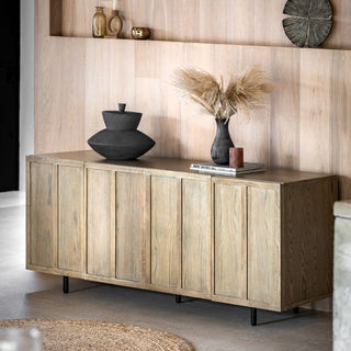 Panelled 4 Door Sideboard