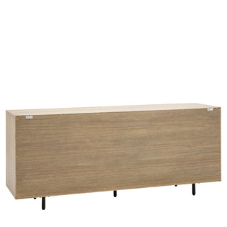 Panelled 4 Door Sideboard