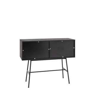 Holsen 2 Door Sideboard Black