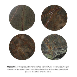 Amalfi Side Table Ember