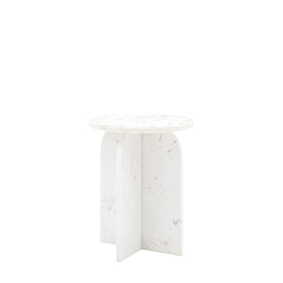 Amalfi Side Table White