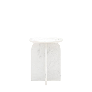 Amalfi Side Table White