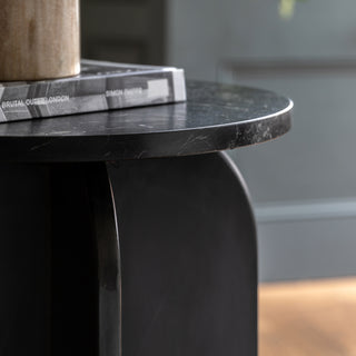 Amalfi Side Table Black