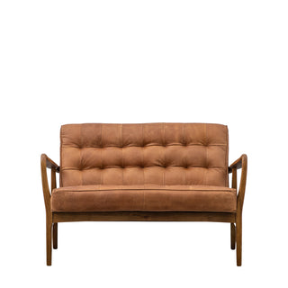 Humber 2 Seater Sofa Vintage Brown Leather