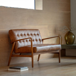 Humber 2 Seater Sofa Vintage Brown Leather