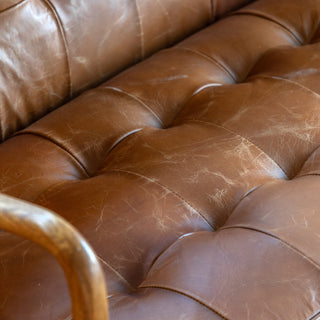 Humber 2 Seater Sofa Vintage Brown Leather