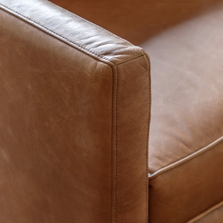Osborne 3 Seater Sofa Vintage Brown Leather