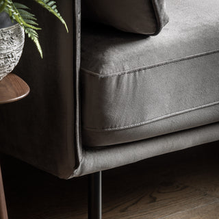 Wigmore Sofa Truffle Velvet