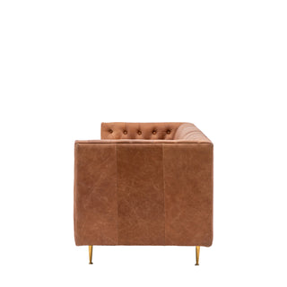 Dalton Sofa Antique Brown Leathe
