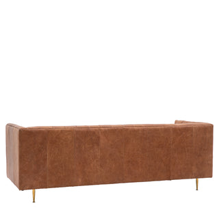 Dalton Sofa Antique Brown Leathe