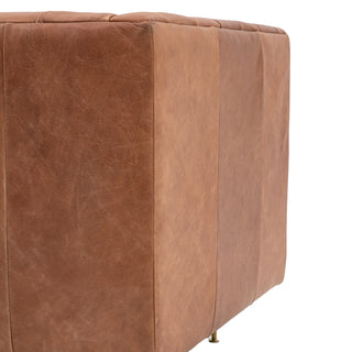 Dalton Sofa Antique Brown Leathe