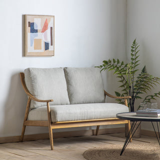 Reliant 2 Seater Sofa Natural Linen