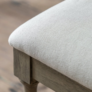Rustique Dressing Stool - KC at HOME
