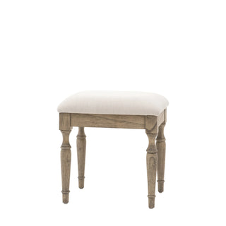 Rustique Dressing Stool - KC at HOME