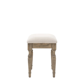Rustique Dressing Stool - KC at HOME