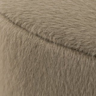 Tindon Footstool Alaska Khaki - KC at HOME