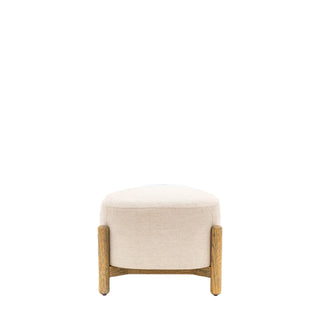 Tindon Footstool Natural - KC at HOME