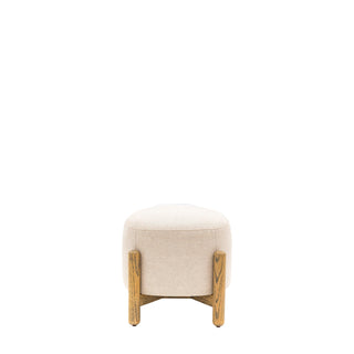 Tindon Footstool Natural - KC at HOME