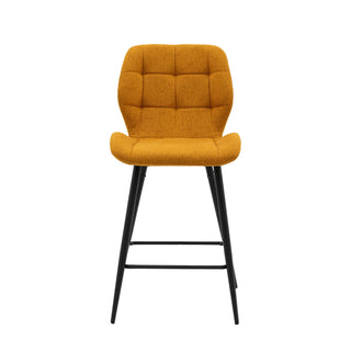 Manford Stool Saffron (2 Pack) - KC at HOME