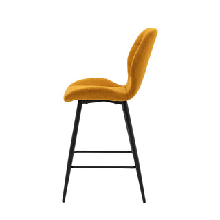 Manford Stool Saffron (2 Pack) - KC at HOME