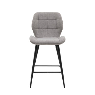 Manford Stool Light Grey (2 Pack) - KC at HOME