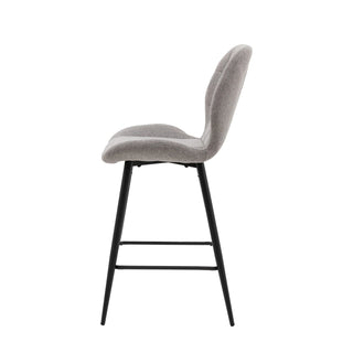 Manford Stool Light Grey (2 Pack) - KC at HOME