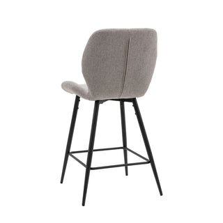 Manford Stool Light Grey (2 Pack) - KC at HOME