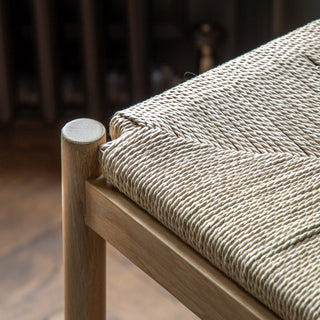 Eton Rope Stool - KC at HOME